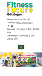 Mobile Screenshot of fitness-future-goettingen.de